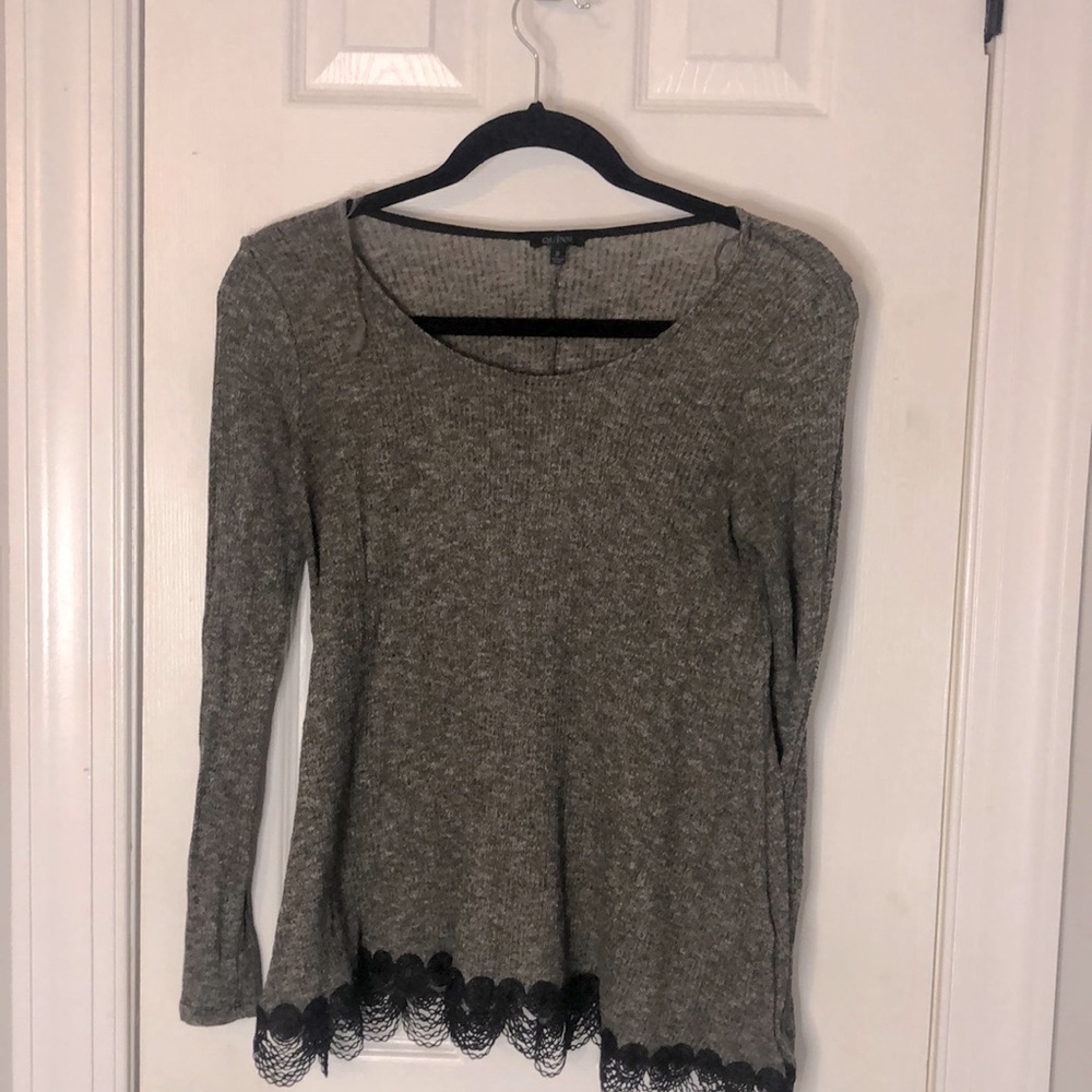 Women’s Gray Knitted Top